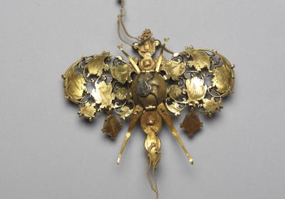 图片[2]-Ornament in the form of a butterfly with diamond inlay, 18th century-China Archive